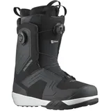 Salomon Dialogue Dual Boa Wide Snowboardschuhe - Black / Black / White - 28.0