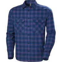 HELLY HANSEN Lokka Flannel LS Shirt ocean classic plaid