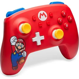 PowerA Kabelloser Controller für Nintendo Switch, Mario-Freude