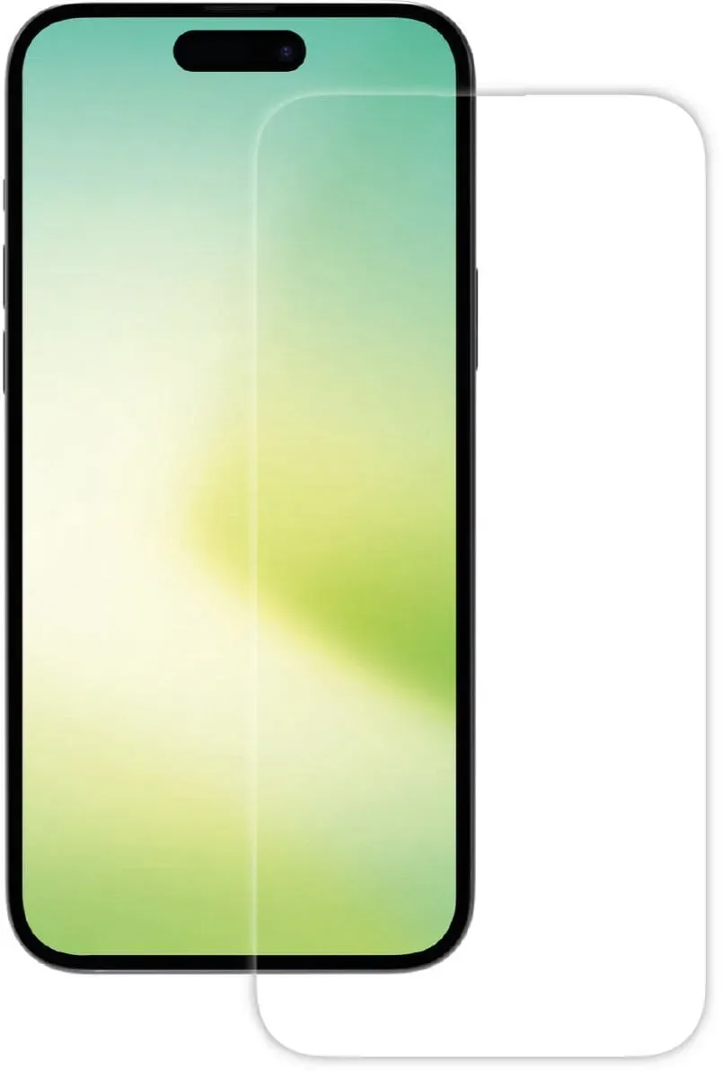 63940 Klare Bildschirmschutzfolie gehärtetes Glas 9H für  Apple iPhone 15 Plus Schmutzabweisend, Schlagfest, Kratzresistent, Splitterfrei