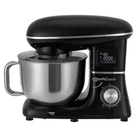 Küchenmaschine - Knetmaschine - 6,5 l - 1500 W - LCD-Display - Kompakt - Fürs Backen zu Hause