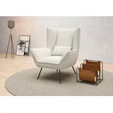 Home Affaire Sessel Kilrea Relaxsessel, Ohrensessel, Extra hohe Rückenlehne weiß