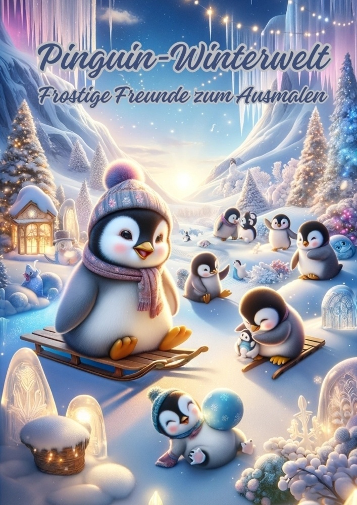 Pinguin-Winterwelt - Diana Kluge  Kartoniert (TB)