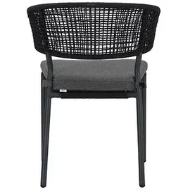 barths Best Spitz Gartenstuhl 59 x 66 x 82 cm anthrazit 5 St.