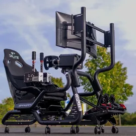 Oplite Halter für Simracing & Flightsim Zubehör Weiß