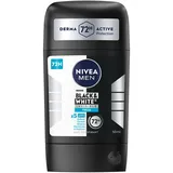 NIVEA Men Black & White Invisible Fresh festes Antitranspirant für Herren 50 ml