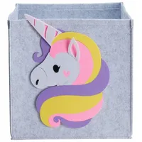 HowHomely Regalbox 30 x 30 x 30 cm 1-tlg. grau