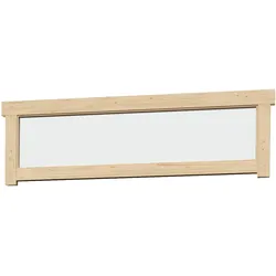 Fenster NORDIC HOLZ "FELIX/FYNN", beige (natur), B:150cm H:41cm, Massivholz, Fenster, geeignet für Gartenhäuser