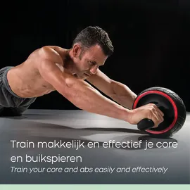 IRON GYM Speed Abs schwarz/rot