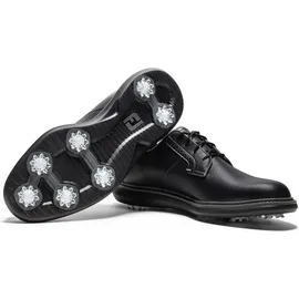 FootJoy Traditions Blucher Herren Golfschuhe Schwarz, - 43