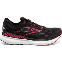 BROOKS Damen Laufschuh Glycerin GTS 19, Schwarz/Rot/Weiß, 38