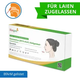 Hotgen Coronavirus (2019-nCoV) Nasal Antigentest 1 St. Erkennt Omikron