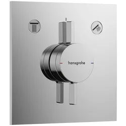 hansgrohe DuoTurn E Mischer Unterputz für 2 Funktionen, Badarmaturen, chrom