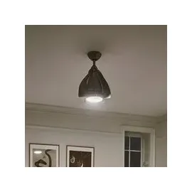 Elstead Lighting Terna 38 cm Deckenventilator Champagner