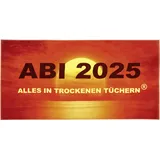 Egeria ABI 2025«, Sunset Druck Abitur 75x150cm 100% Baumwolle, Duschtuch Strandtuch
