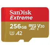 SanDisk Extreme microSDXC UHS-I U3 V30 A2 256 GB