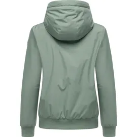 Ragwear Damen, leichte Wasserdichte Outdoorjacke mit Kapuze Oggie Warm YOUMODO Dusty Green Gr.