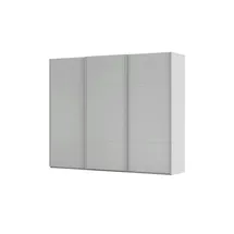 meinSchrank Schwebetürenschrank Regina 271 x 223 x 68 cm Grau