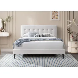 home collective Polsterbett 140 x 200 cm Beige