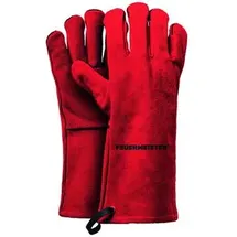 Feuermeister Grillhandschuhe Leder Gr.10 rot