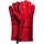 Feuermeister Grillhandschuhe Leder Gr.10 rot