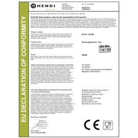 HENDI Thermosystem One' Edelstahl 230V