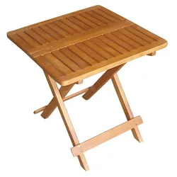 Beistelltisch Kaffeetisch Klapptisch Holz 50x50