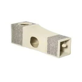 PawHut Katzentunnel 98 x 30 cm Beige