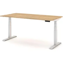 Assmann Electronic Kinderschreibtisch JUNIOR Eiche / Weiß