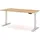 Assmann Electronic Kinderschreibtisch JUNIOR Eiche / Weiß