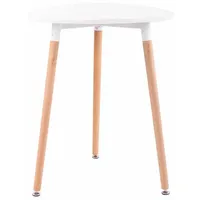 CLP Küchentisch Abenra weiß/60 cm