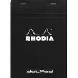 Rhodia Notizblock 16559C, dotpad, A5 80 g/m2, 80 Blatt, schwarz