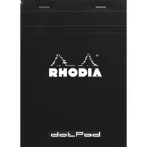 Rhodia Notizblock 16559C, dotpad, A5 80 g/m2, 80 Blatt, schwarz