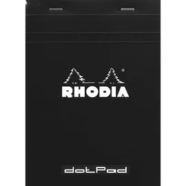 Rhodia Notizblock 16559C, dotpad, A5 80 g/m2, 80 Blatt, schwarz