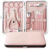 Uniq 18-in-1 Maniküre-/Pflege-Set für Nägel, Füße, Gesicht - Rose Gold 1 St