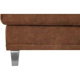 sit&more Ecksofa »Clio L-Form« wahlweise mit Bettfunktion oder Vorziehsitz und Bettkasten, Federkern