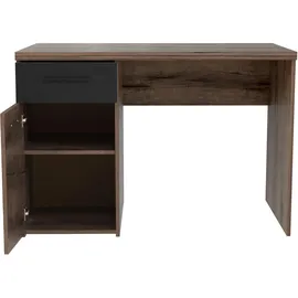 Forte Kinderschreibtisch Jacky 110 x 76 x 53 cm braun