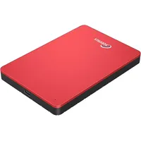 Sonnics 500GB Rot Externe tragbare Festplatte Typ C USB 3.1 kompatibel mit Windows-PC, Mac, Smart TV, Xbox One/Series X und PS4/PS5