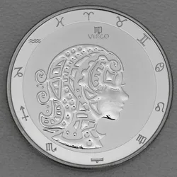 Silbermünze 1oz Jungfrau 2022 Virgo (Tokelau)