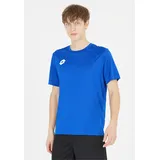 lotto T-Shirt "Elite", Herren, Gr. XXL, blau (royalblau), 100% Polyester, unifarben, normal, Rundhals, Shirts T-Shirt, in atmungsaktiver Qualität