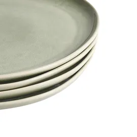 Beliani HOPS Tafelservice 12-tlg. Grün