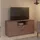 Forte Ganymede TV-Lowboard 129,8 cm Terrakotta/Metall