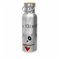 Ppd Isolierflasche Love and Dog Steel Bottle 500 ml