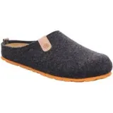 Rohde Herren Pantoffel Hausschuh Softfilz Napoli-H 6900, Größe:43 EU, Farbe:Grau - Grau - 43