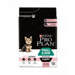 Pro Plan Small & Mini Puppy Sensitive Skin mit Lachs Hundefutter 2 x 3 kg