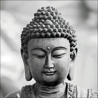 Ambiente Home Ambiente Serviette Lunch 33x33cm 3-lagig - Buddha