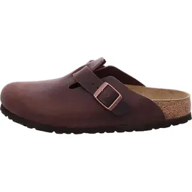 Birkenstock Boston Nubukleder geölt schmal habana 44