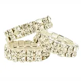 HKM Crystal Turnierbedarf weiß One Size