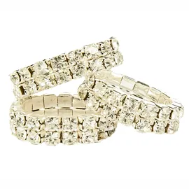 HKM Crystal Turnierbedarf weiß One Size