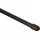 GARDINIA "Vitragestange" Gr. 4, braun, Ø:11mm, Metall, Gardinenstangen, Serie Vitragestange flachoval Ø 11 mm, 2er-Set